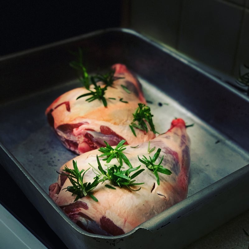 Herb-Roasted Leg of Lamb